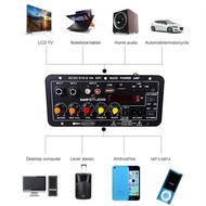 JKMLLCM STUDIO Bluetooth Karaoke Amplifier Audio Board with Digital Screen - D10
