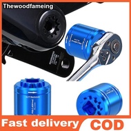 hewoodfameing 2 In 1 Bicycle Crankset Cap Remover Extractor For XTR M9100 Bottom Bracket Crank Screw