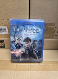 香港行版 Harry Potter deathly hallows part 1 2d/3d 藍光 blu-ray 港版行貨  哈利波特 死神的聖物 #有粵語聲道
