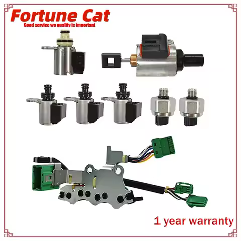 JF011E RE0F10A F1CJA CVT Transmission Solenoid Kit With Harness Pressure Sensor Stepper Motor For Ni