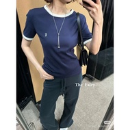Saint Laurent YSL Women’s T-Shirt - Pure Cotton Short Sleeve | Ready to Ship