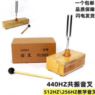 Standard 256HZ 512HZ 440 Resonant Tuning Fork Physics Acoustics Experi Equip Teaching