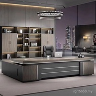 Large Workbench President High-End Desk Chair Manager Furniture Office Desk Desk Simple Office Moder