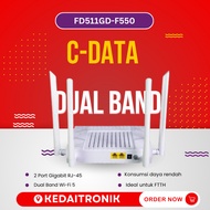 C-DATA FD511GD-F550 2GE DUAL BAND XPON ONU