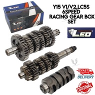 Y15ZR V1 V2 LC5S  LEO 6 SPEED GEAR BOX SET MODIFY 6 SPEED LEO THAILAND RACING ENGINE GEAR SET LEO