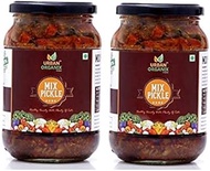 URBAN ORGANIX FOODS Mixed Pickle Vegetable Achaar(Mixed Vegetable, Mango, Lime, Green Chilli, Carrot
