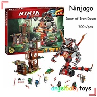 70626 Ninjago Dawn of Iron Doom (700+/PCS)  building block assembly model children's  toy Kids gifts
