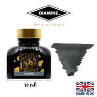Diamine Fountain Pen 80ml Bottle Ink Graphite