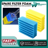 Sunsun Single Pond CB-350 Spare Filter Sponge Foam Complete Set Bio Pond Filter