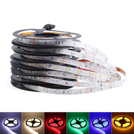 DC 12V Led Strip Light Tape PC 2835 RGB Waterproof 5M 12V DC 60LED/M RGB LED Strip Tape Lamp For Led