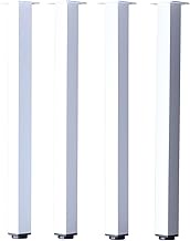 AITECH TBK-S69 WH Table Legs, Square Legs Set of 4, Height 27.4 inches (69.5 cm), White
