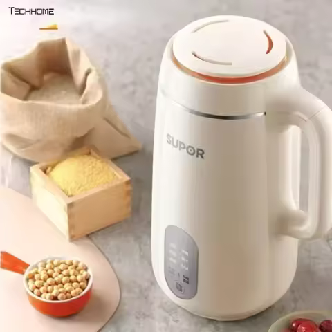 Automatic Soya Bean Milk Maker new Wall Breaker Heated Cooking Soya Bean Milk Maker Soya Juicer Port