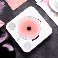 Yuexin listening CD player portable music album player home wall-mounted Bluetooth audio speaker English CD CD learning machine repeater ins same retro vinyl CD