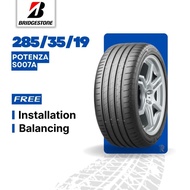 [Free Installation] 285/35/19 Bridgestone Potenza S007A (Year 2019) New Tyre Tire Tayar