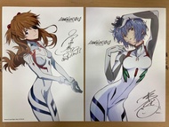 電影入場特典 新世紀福音戰士 A4 雙面印刷 日本限定 綾波麗 明日香 EVANGELION EVA A5 動畫 日本電影宣傳單張 劇場版 DM poster movie flyer 海報 小海報 電