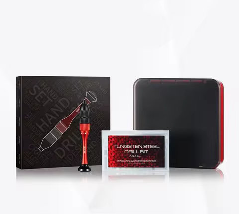 DSPIAE Aluminum alloy hand drill set AT-SHD model tool hand-made Gundam assembly production punching