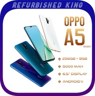 (2020) OPPO A5 | 256GB + 8GB RAM | 6.5" Display | Android 11 | Dual Atmos Speakers | Refurbished Like New