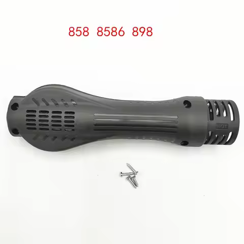 858A 8586 868 898D Hot Air Gun Handle Housing 858D Black Plastic Handle Housing
