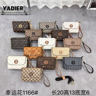 1166 yadier tas slempang wanita kekinian,viral uk 20x6x13 cm,import