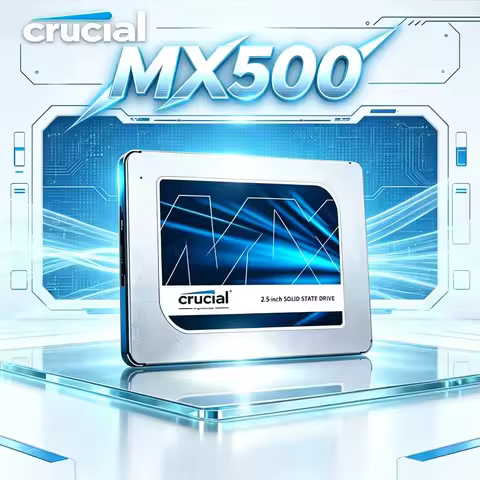 Crucial MX500 2.5" SATA SSD 240GB-2TB 3D NAND Solid Hard Disk High Speed Storage for Gaming Laptop D