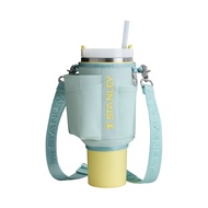 STANLEY冒險系列吸管隨手杯1.18L肩背帶/ 鼠尾草綠