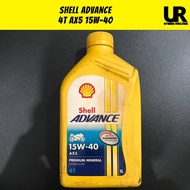 SHELL ADVANCE 4T AX5 15W-40 OIL