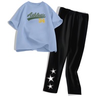 Asbusana Girls' Legging Set Ages 5-12 Years Athletic 34
