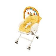 Combi 康貝 Joy 嬰兒安撫餐搖椅 黃色 116699