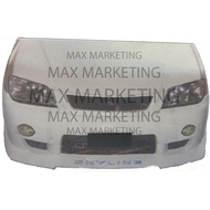 B0920 PROTON WAJA FRONT BUMPER WITH SIGNAL LAMP(SKYLINE) (FIBER)