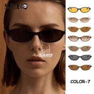 【Ready Stock】COD (San9)2024 New Elliptical Small Frame Fashion Sunglasses UV400