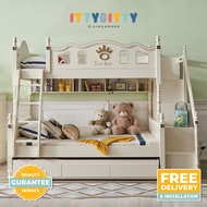 Dreamy Children's Bunk bed/bed frame/staircase/wardrobe/ladder/double decker