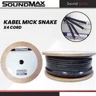 Snake Cable Contents 4 SOUNDMAX Cable Snake 4 Core 10 Meters