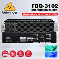 BEHRINGER FBQ3102HD Equalizer, 31-band mono bass output feedback equalizer