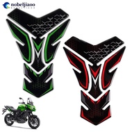 NOBELJIAOO 3D Motorcycle Front Fuel Tank Pad Protector Stickers Decal For Kawasaki Ninja400 Z900 Z10
