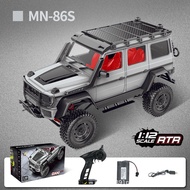1/12 Mn86 Mn86s 2.4G Rc Car Four-Wheel Drive Climbing Off-Road Truck Vehicle Toy Assembly Version S