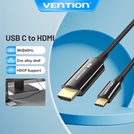 Vention Type C to HDMI 2.0 Cable Metal UHD 8K 60Hz HDR Dolby HDCP 2.3 USB C to HDMI Cable HDMI Conve