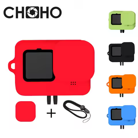 For gopro hero 9 10 11 12 13 black accessories case Protective Soft Housing Rubber Silicone Shell Pr