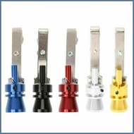 Aluminum Turbo Sound Whistle Universal Aluminum Turbo Sound Universal Car Turbo Whistle Muffler Exha