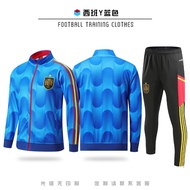 เสื้อแจ็คเก็ตแขนยาว Miami Messi เสื้อฟุตบอลฤดูใบไม้ร่วง/ฤดูหนาว เสื้อฟุตบอลชาย ชุดแข่งขัน ชุดฝึกซ้อม