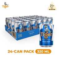 Tiger Lager Beer Can 5.0% Alcohol (24 x 320ml)