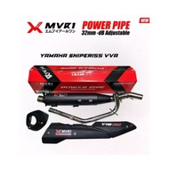 MVR1 POWER PIPE ADJUSTABLE SOUND FOR SNIPER 155 VVA