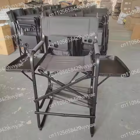 Outdoor Fishing Chair, Director's Chair, High Bar Chair, Portable Home Camping, Beach Tourism, Leisu