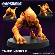 Training Monster (Yoju) [2]-No. 8-Aberration Monstrosity/32mm scale 3D printed miniature PSK