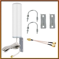 [V E C K] 12DBi Hotspot Miner Outdoor 915Mhz 868Mhz LoRa Antenna 2G 3G 4G for RAK Nebra Bobcat Signal Booster Router Extender