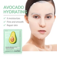 All English Fruit Mask SADOER Avocado Rose Moisturizing Sheet Skin Care [Get Coupon Discount] 9.22