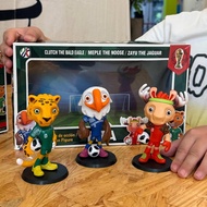 2026 Momeijia World Cup Merchandise Football Mascot Keychain Hercules Cup Trophy