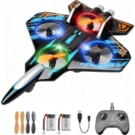 Foam Remote Control Airplanes, 360° Flip Jet Fighter Stunt Roll RC Plane Remote Control Airplane Mod