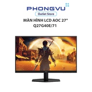 AOC 27 LCD Monitor" Q27G40E/71 (2560x1440/ Fast IPS/ 180Hz/ 0.5ms-1ms/ G-Sync Compatible) Black -