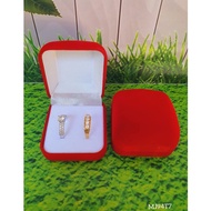 Bludru Ring Box Plain Box 2 Rings