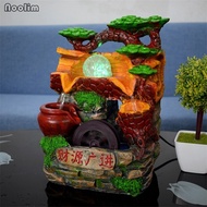 Waterscape Crafts Gifts Water Fountain Rockery Fountain Feng Shui Mountain Transfer Ball Ornaments O